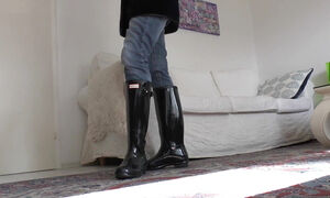 Special JOI and CEI Squeaky Rubber Boots Game