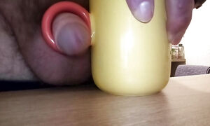 Coffee mug wife fucked by small cock