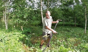 Farmer Fucks His Nasty Wife in the Meadow