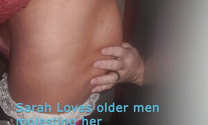 Sarah finds a hard stranger on the other side of the hole and lets him penetrate her tight hole