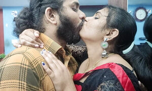 Mallu couple hot fuck in saree, Saree removal and hot fuck, Navel lick, blow job, pussy lick and hot fuck in saree, Mallu couple