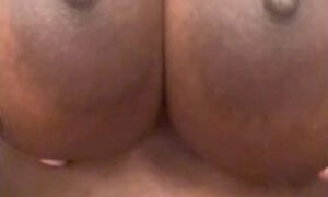 Extremely Close Up:Playing With My Giant Tits With Big Hards Nipples