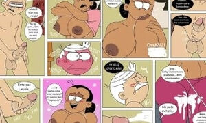 Lincoln se Folla a Voluptuosa Su Suegra Tetona Latina - The Loud House Hentai