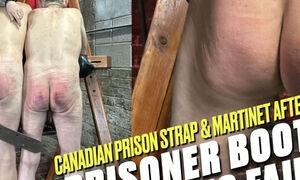 Canadian Prison Strap & Martinet After Boot Polishing Fail