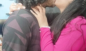 Vaishnavy Hot boobs press and lip lock by Sharun Raj, Mallu couple hot boobs press and lip suck, Indian couple hot boobs press