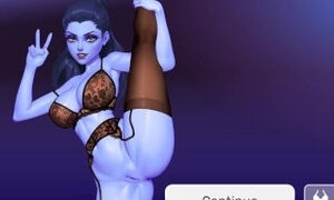 Overwatch Webcam - Part 26 - Widowmaker Do A Stretch By HentaiSexScenes