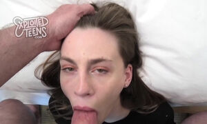 Amoral harlot emotional POV sex clip