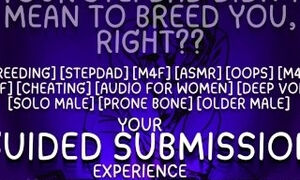 [M4F] Your stepdad didn't mean to breed you, right?? [x female listener] [ASMR] [DILF]